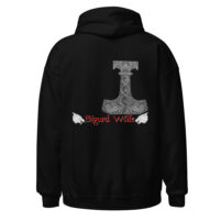 Unisex-Kapuzenpullover Sigurd Wölfe