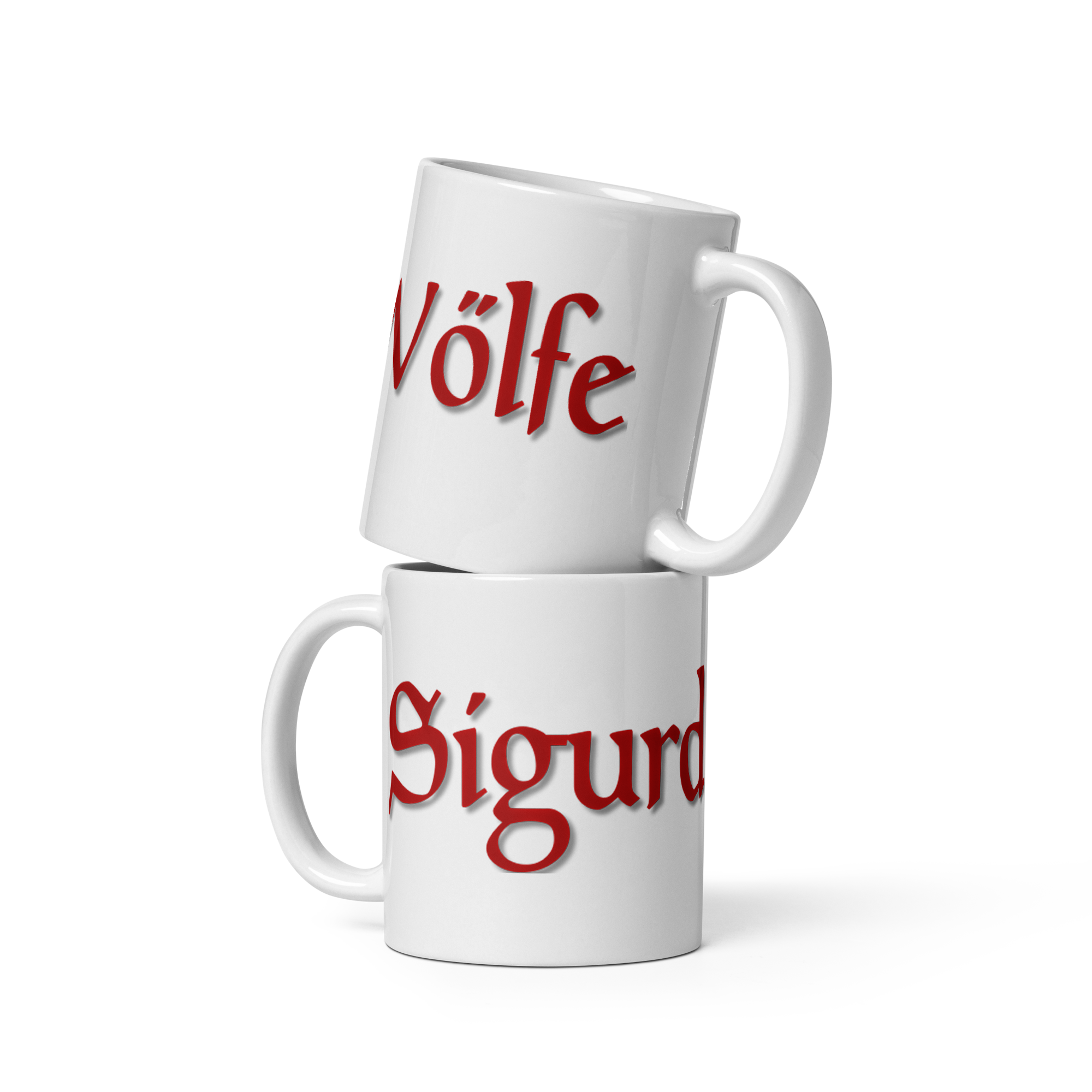 Sigurt Wölfe Tasse weiß – Bild 2