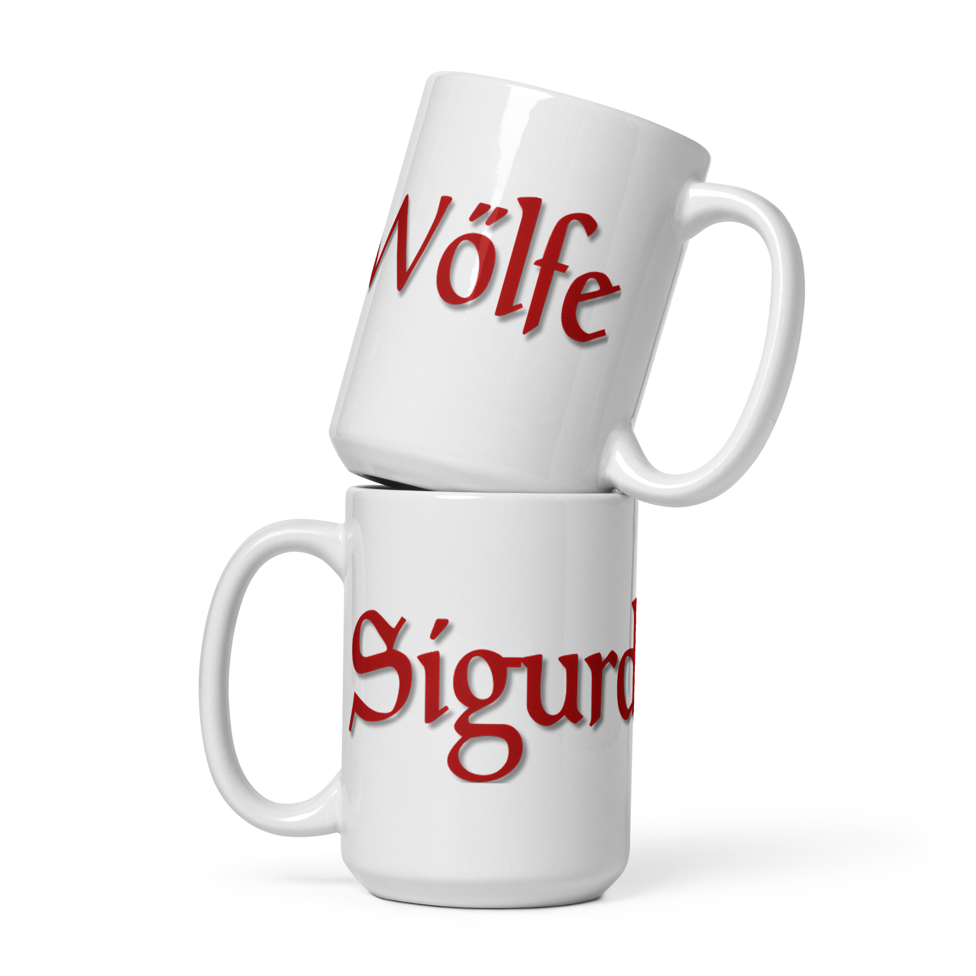 Sigurt Wölfe Tasse weiß – Bild 3