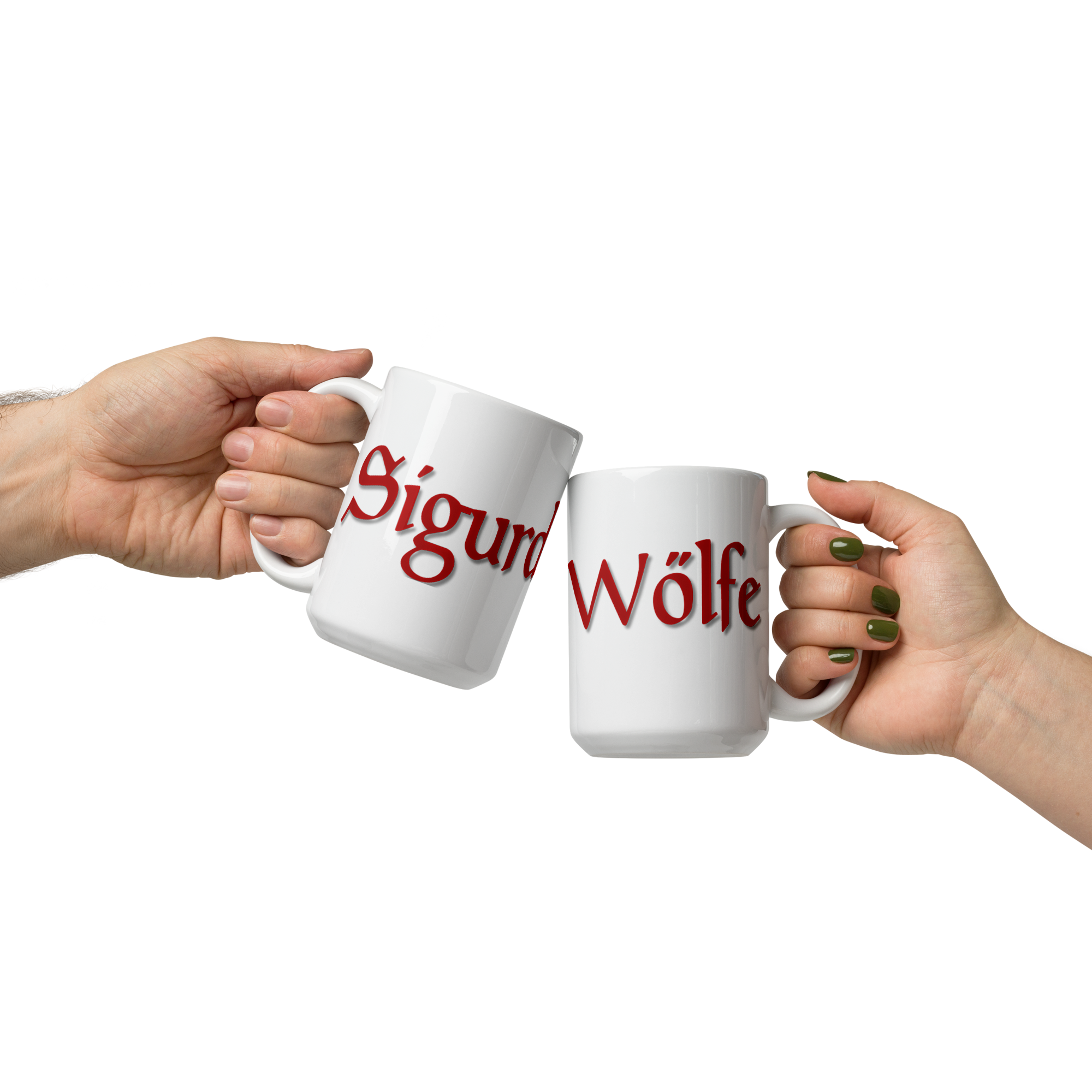 Sigurt Wölfe Tasse weiß – Bild 5