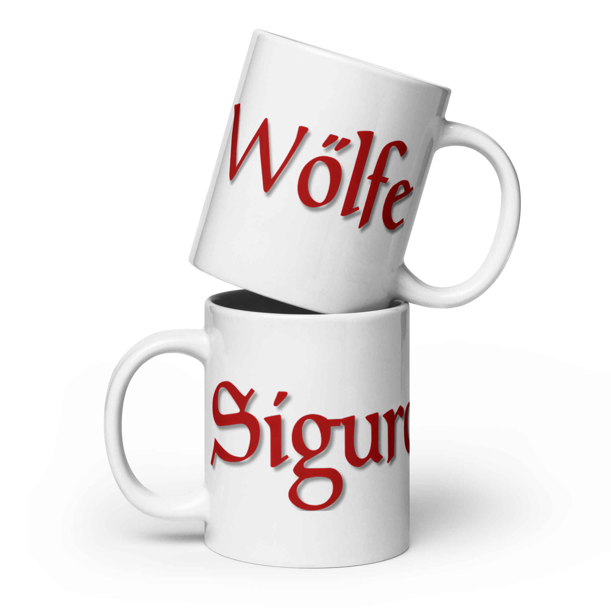 Sigurt Wölfe Tasse weiß – Bild 4